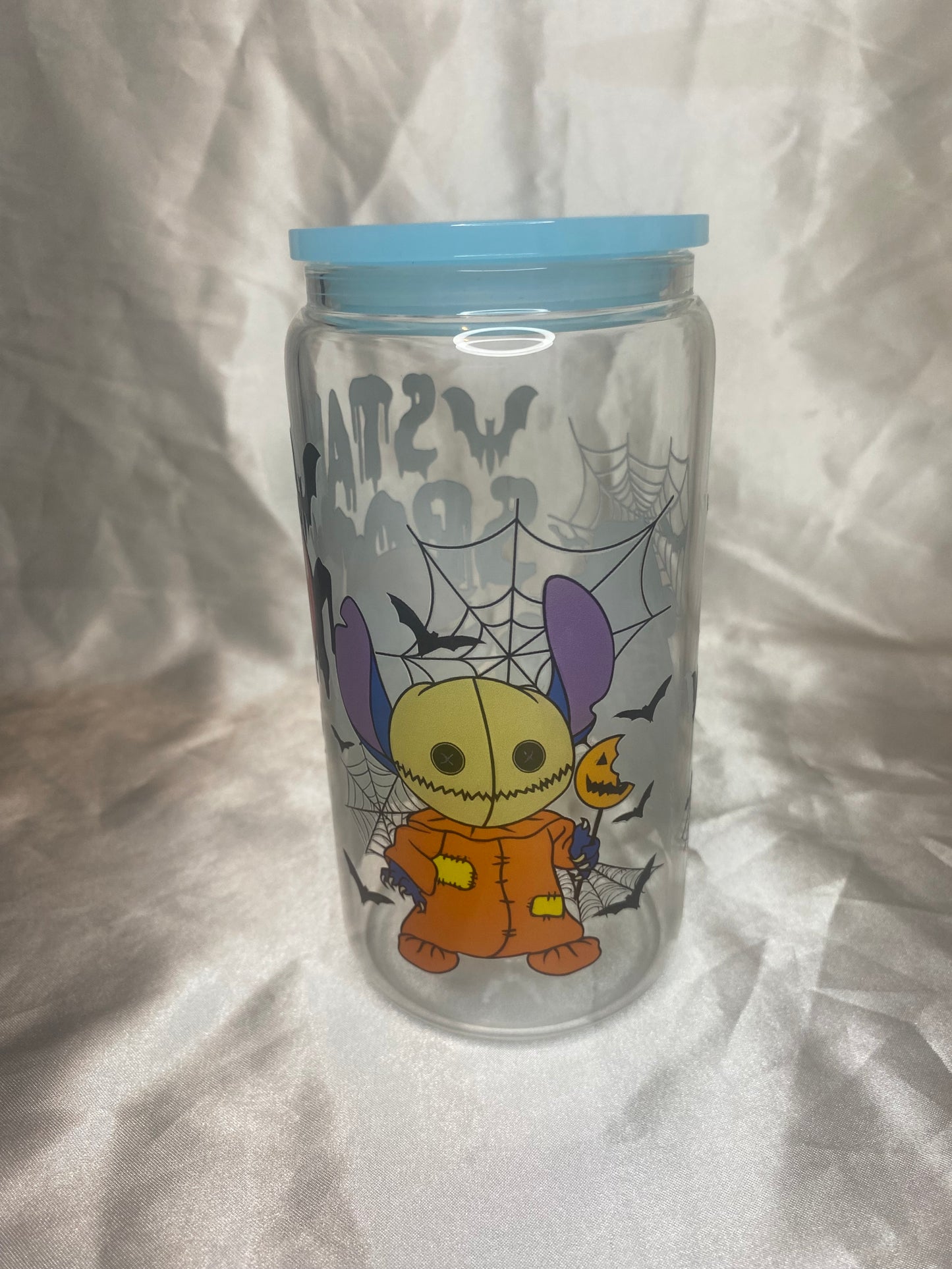 Stay spooky stitch cup
