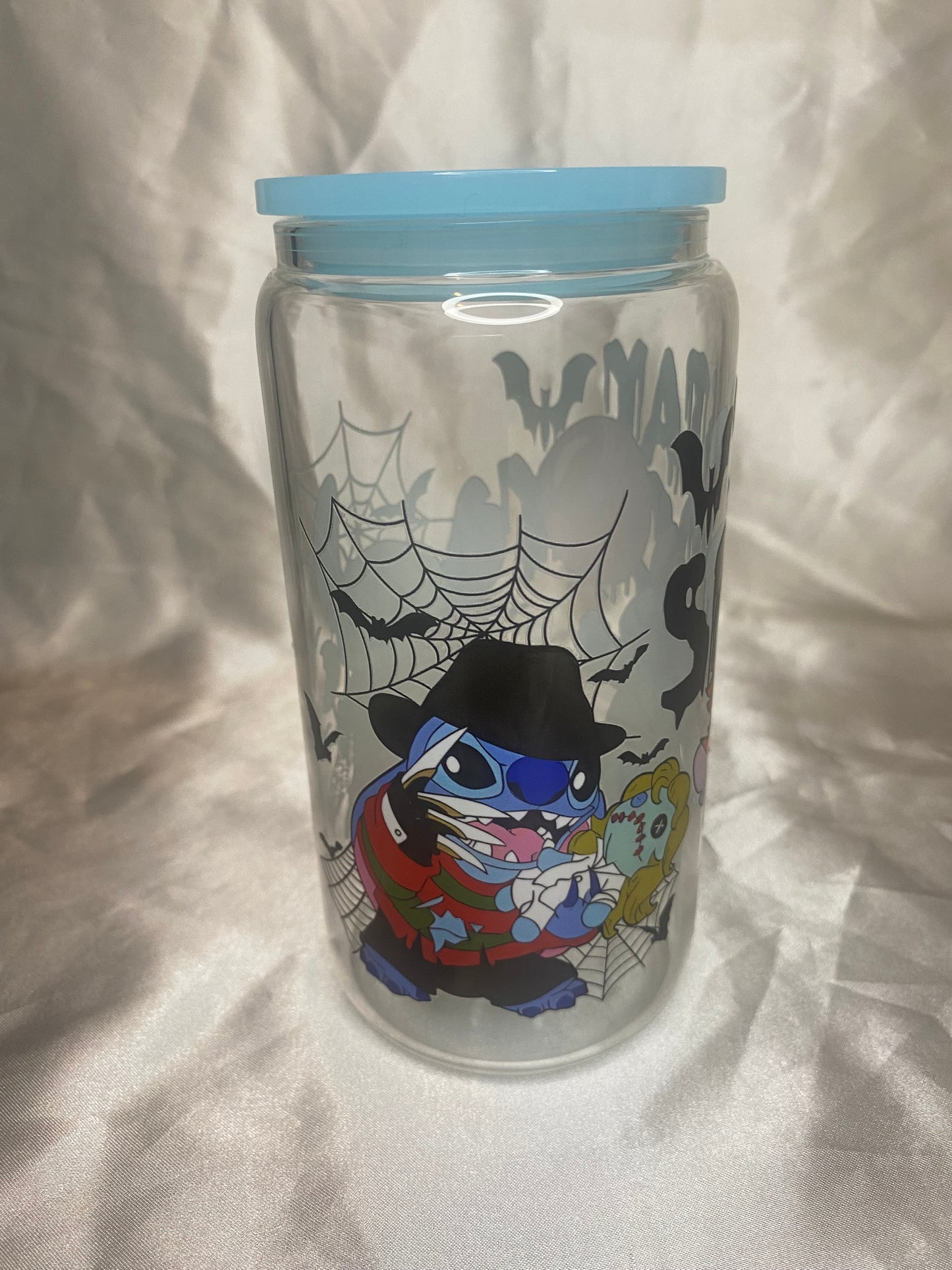 Stay spooky stitch cup