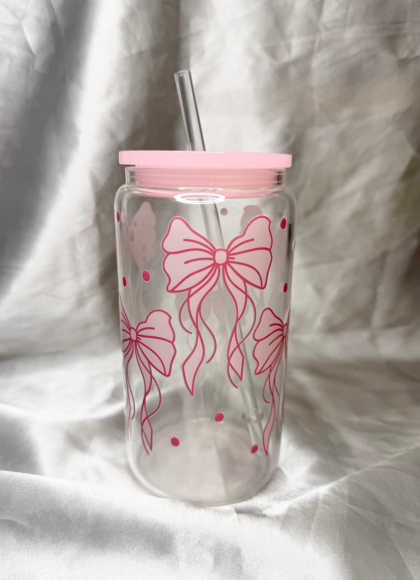 Coquette bow cup