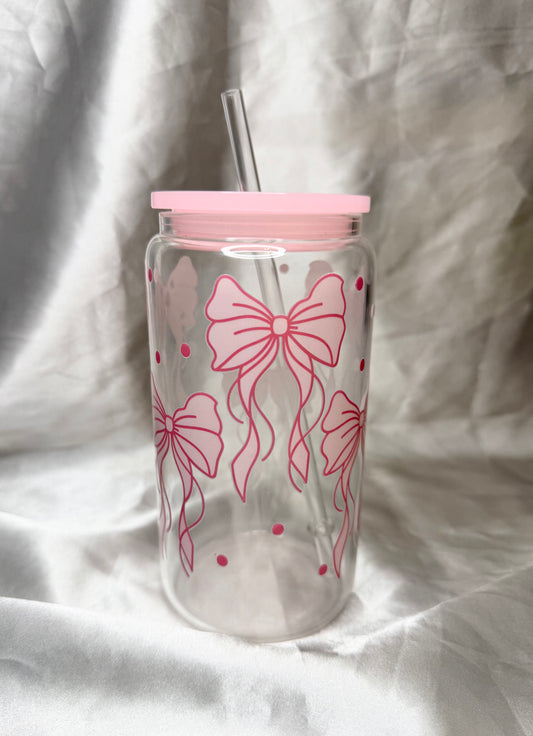 Coquette bow cup