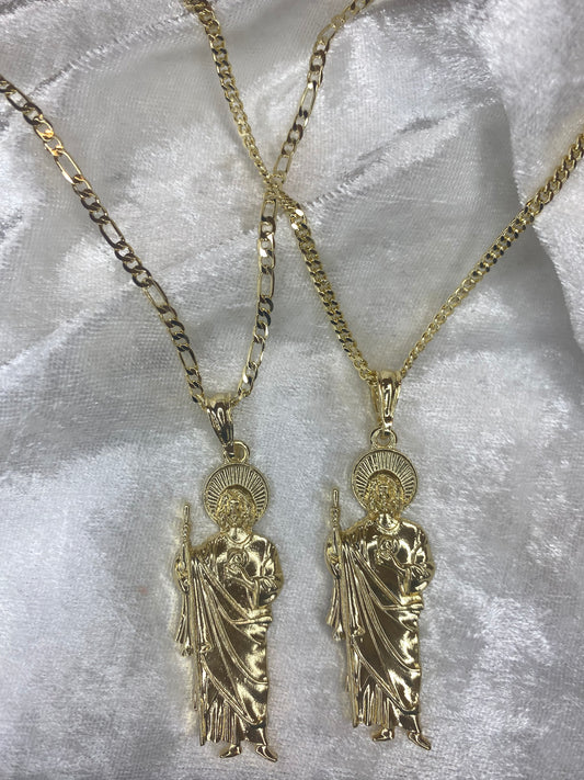 Large San Judas Necklace