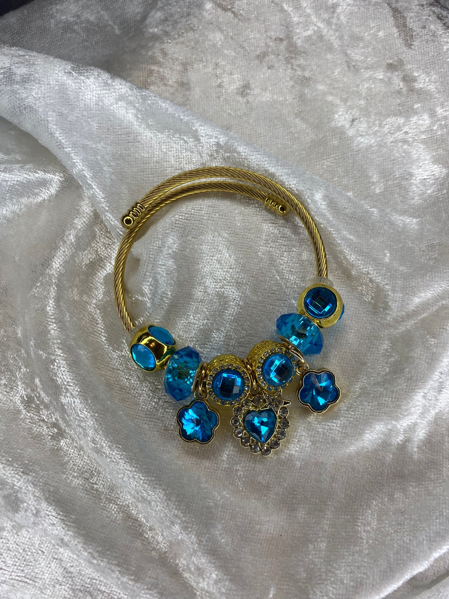 Star & heart Pandora bracelet