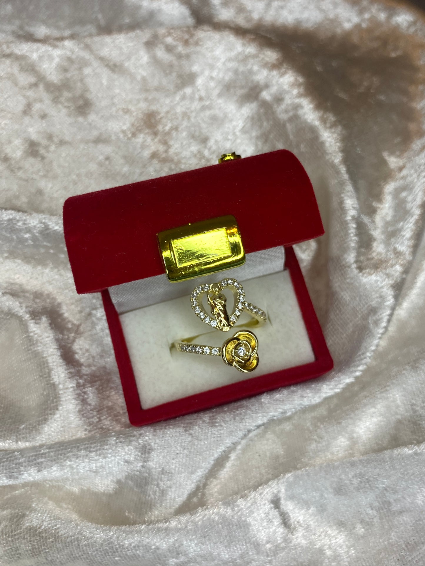 San judas rose ring